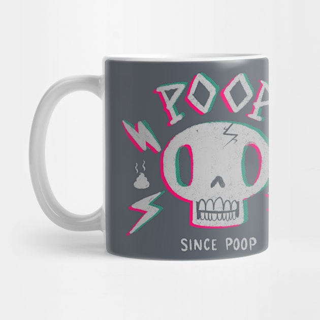 Poop Skull - Since Poop by natebear